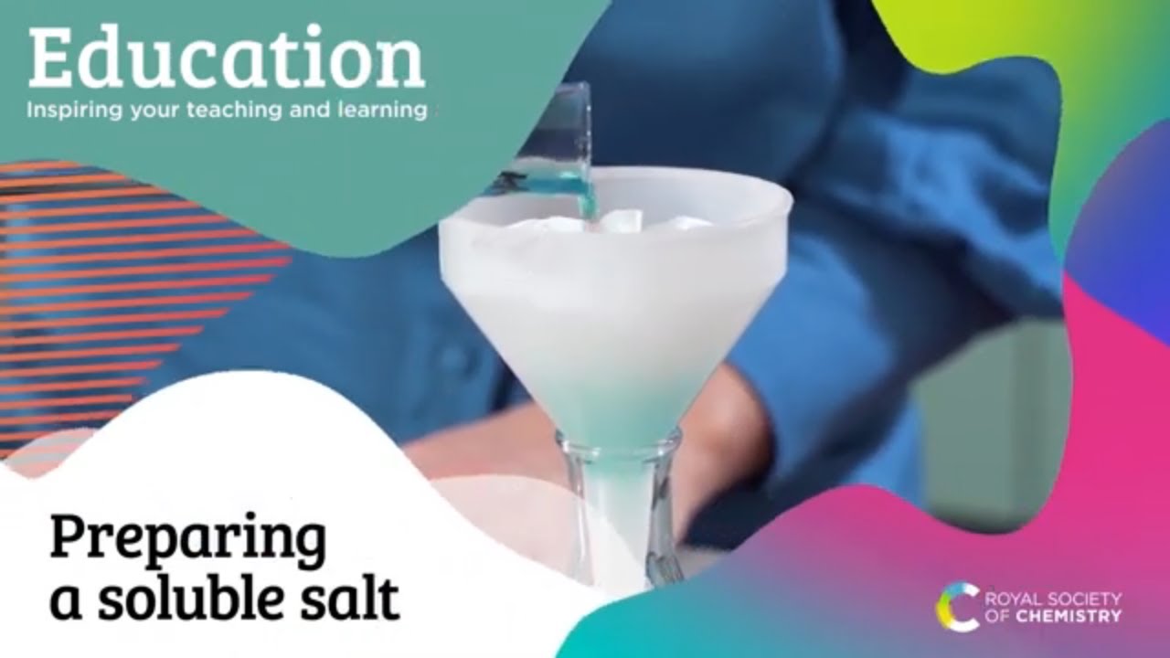 Preparing a soluble salt | 14–16 Practicals