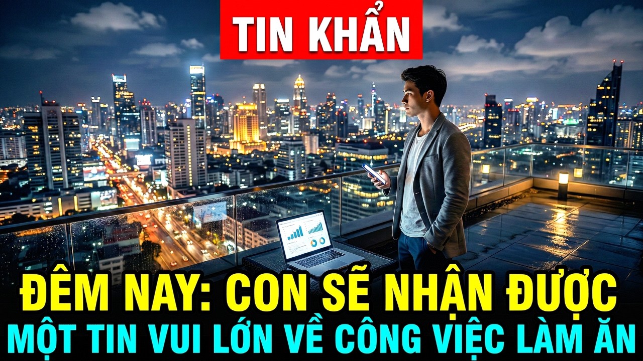 ✝️ĐÊM NAY: CON SẼ NHẬN ĐƯỢC MỘT TIN VUI LỚN VỀ CÔNG VIỆC LÀM ĂN | Lời Chúa Mỗi Ngày Chữa Lành