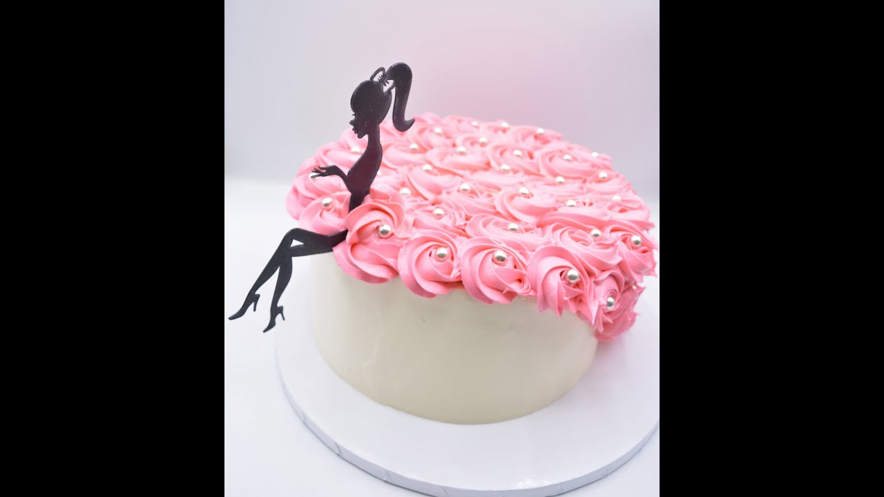 How To Make A Girl Topper Cake