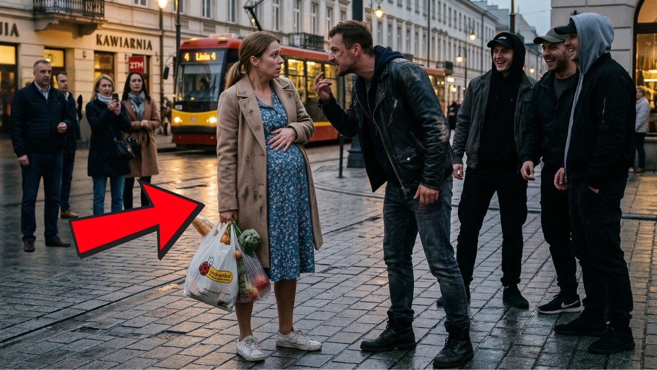 Wołomin upokorzył ciężarną kobietę na ulicy… Nie wiedzieli, że Pruszków ruszył ich śladem — a potem…