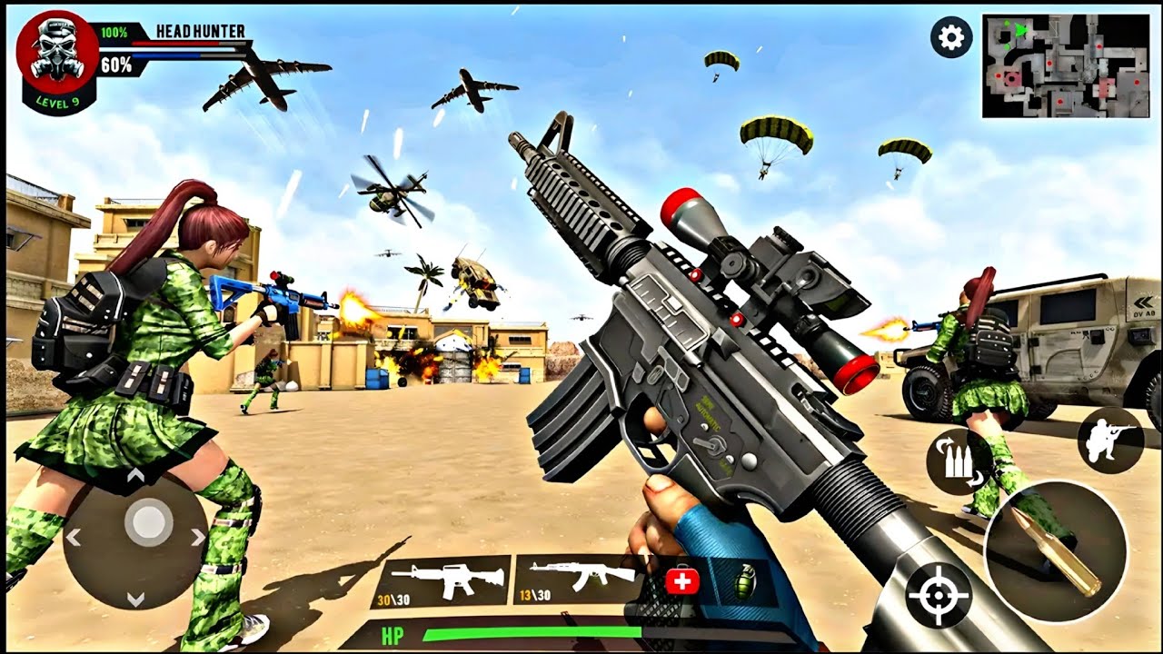 FPS Gun Shooting Games – Real FPS Commando Shooting Game