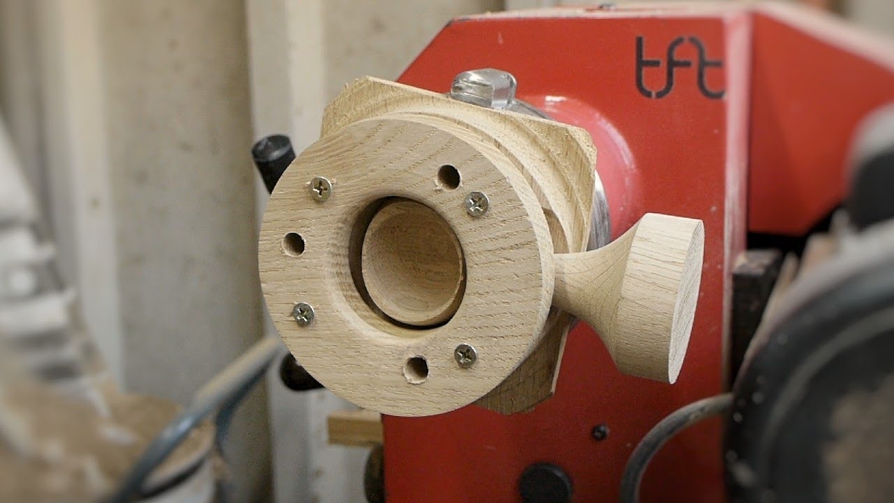 A Coffee Scoop / Tamper - Woodturning