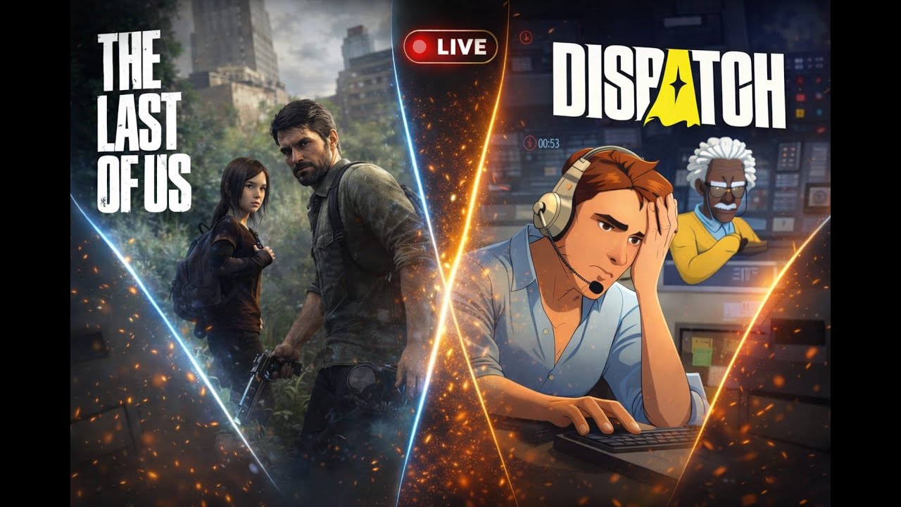 Playing Last of us and Dispatch | #lastofus #dispatch #gaming