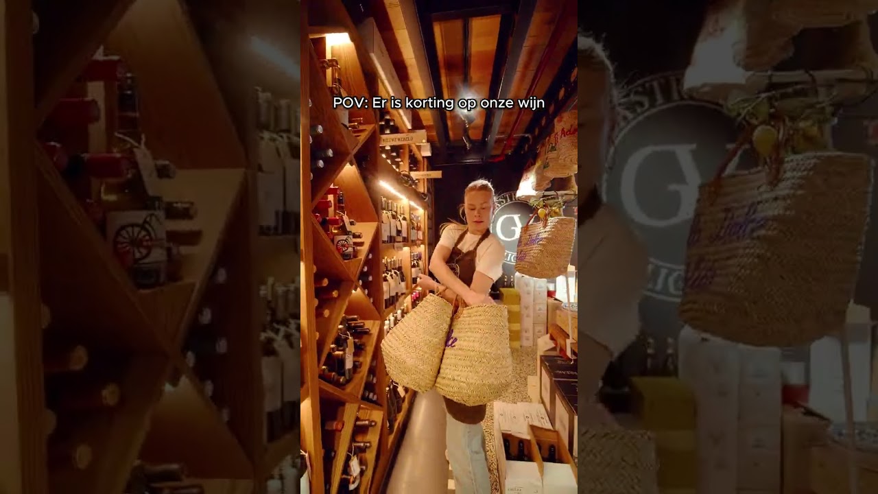 Je denkt dat je maar een fles komt halen&hellip; #shorts #wijnbar #aanbieding