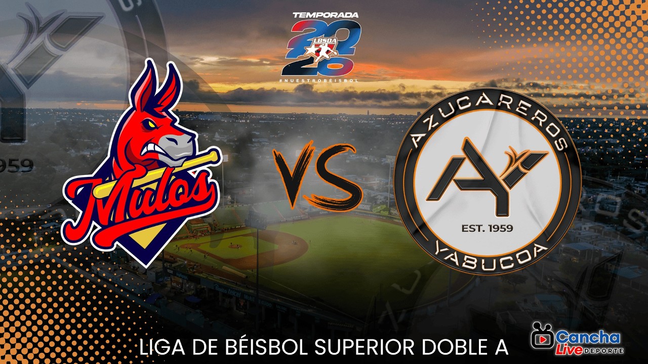 Mulos de Juncos 🆚 Azucareros de Yabucoa - Liga de Béisbol Superior Doble A