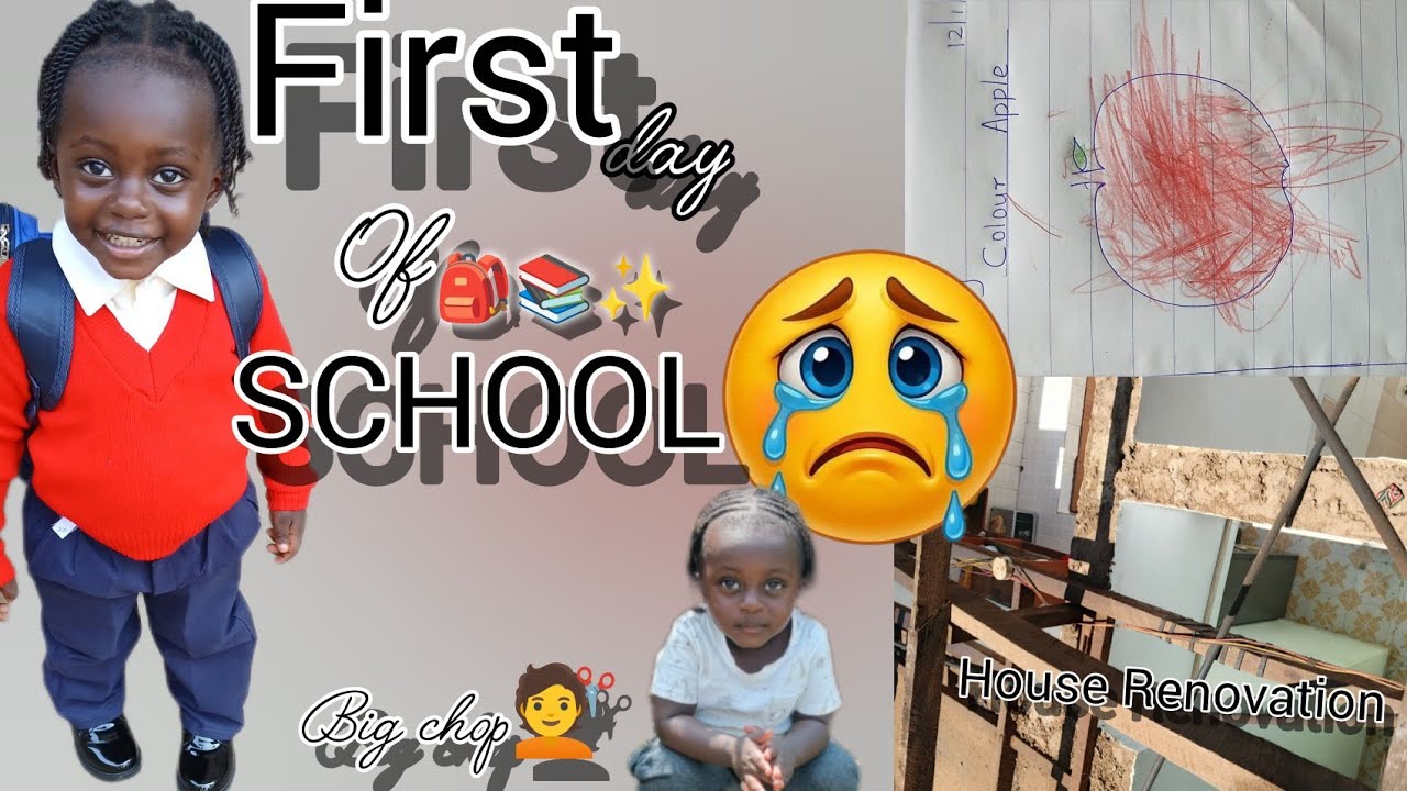 ESHAAN FINALLY JOINS SCHOOL🎒📚 • HOUSE RENOVATION •Big chop 😭