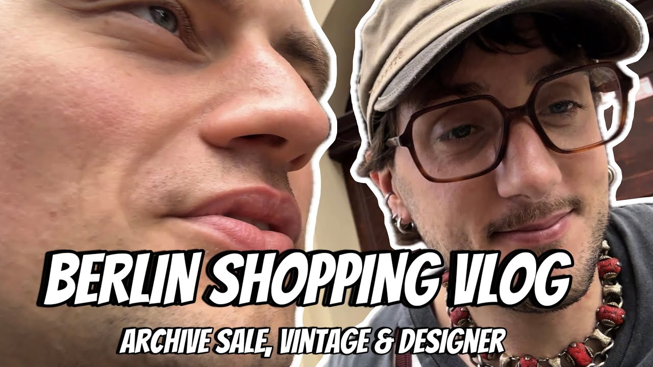NEUER KRASSER VINTAGE LADEN IN BERLIN!? BERLIN SHOPPING VLOG ft @friedrichsrobert SF1OG, FABRICS etc