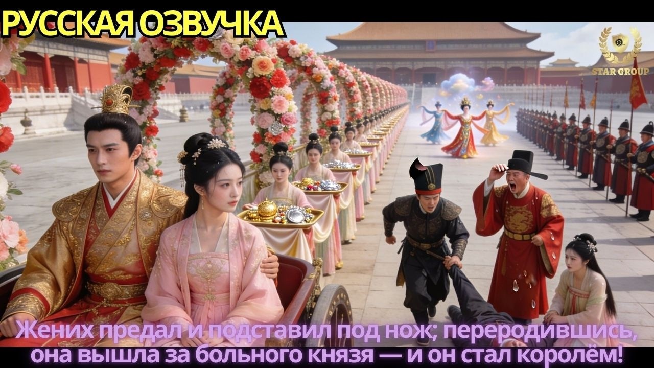 Жених предал и подставил под нож; переродившись, она вышла за больного князя — и он стал королём!