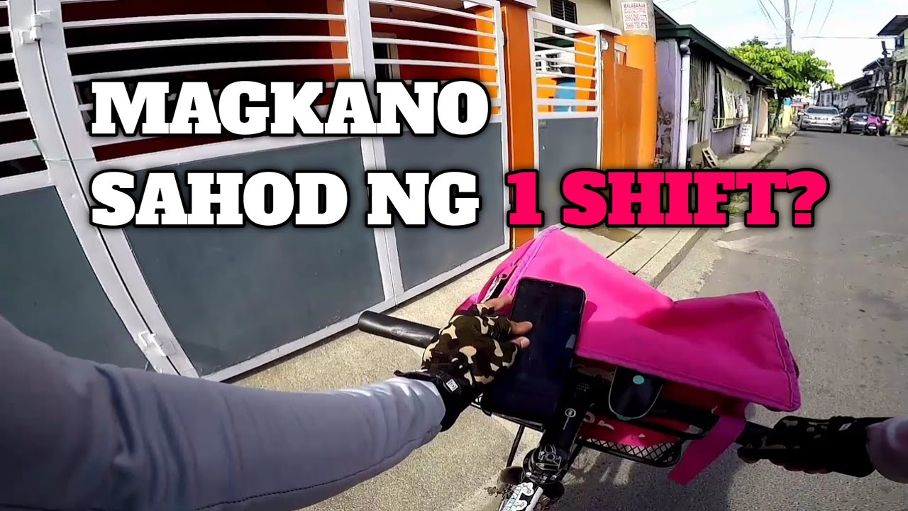 Magkano ang Sahod sa isang shift ng Foodpanda?
