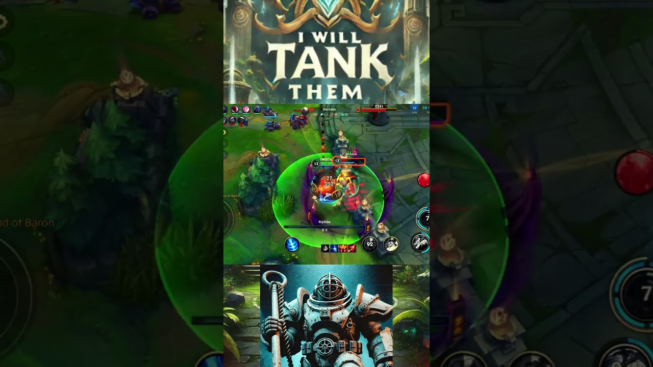 Nautilus Wild Rift AP Tank Gameplay Ep11 #wildrift #leagueoflegends