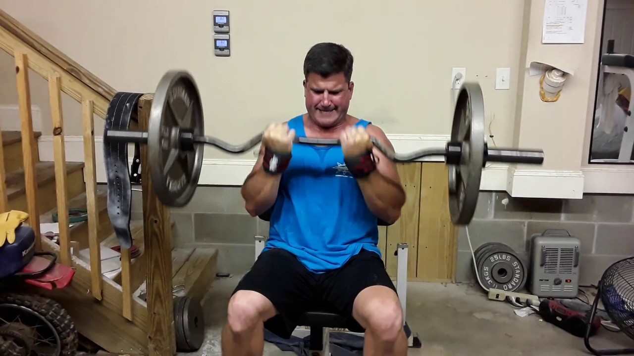 Strict Curl Training with Coop. Day 1/Week 2