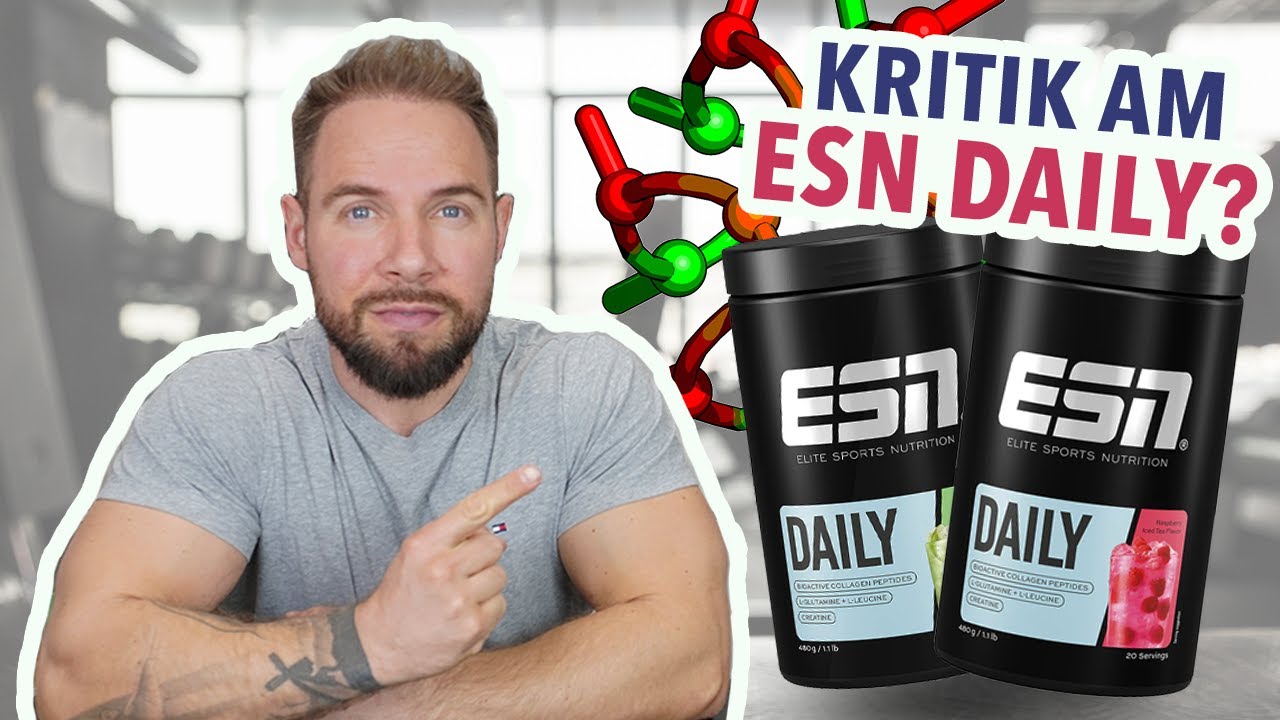 ESN Daily All-in-One Supplement 😲 What's wrong with the dosages? | Muscle Maker Shop Test Review
