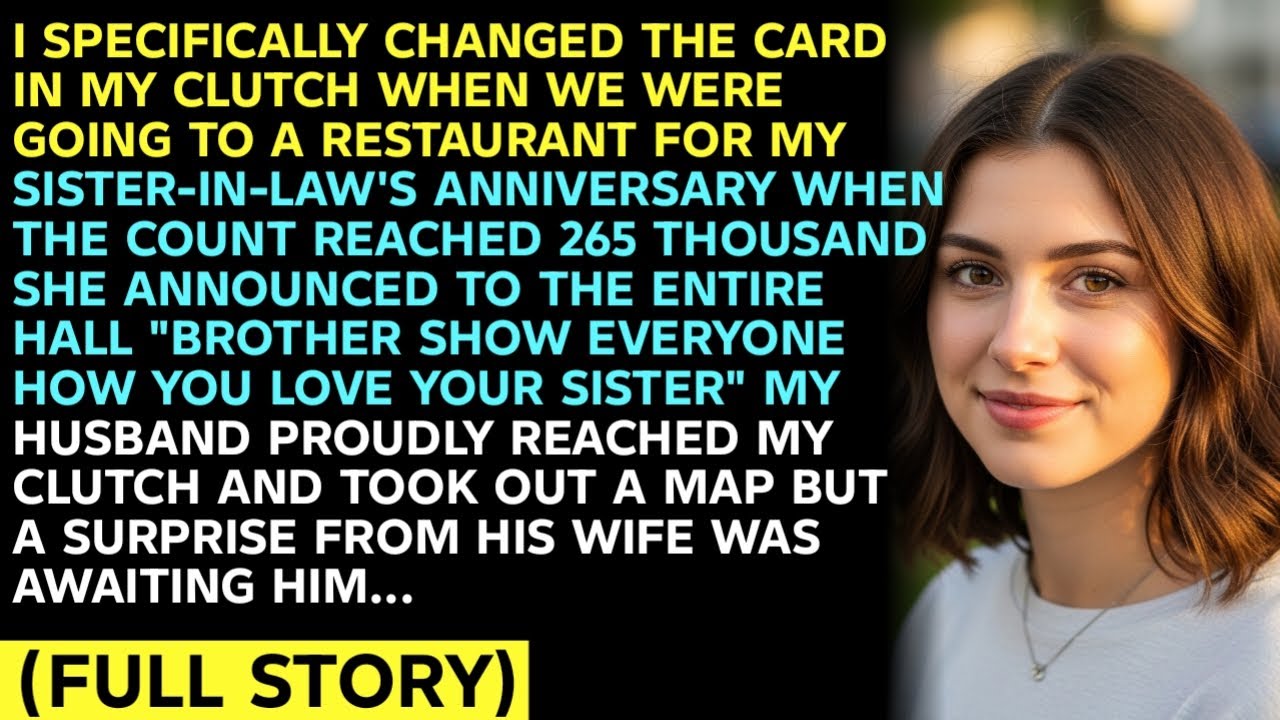 I SPECIFICALLY CHANGED THE CARD IN MY CLUTCH WHEN WE WERE GOING TO A RESTAURANT FOR MY SISTER-IN-...