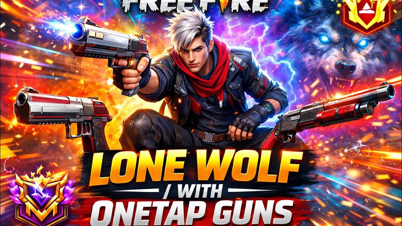 Lone Wolf Headshot With One Tap Guns 