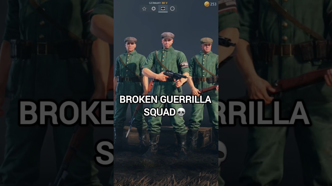 How to Make Your Guerrilla Squad OP💀 #enlisted #enlistedgame #tips #memes #germany