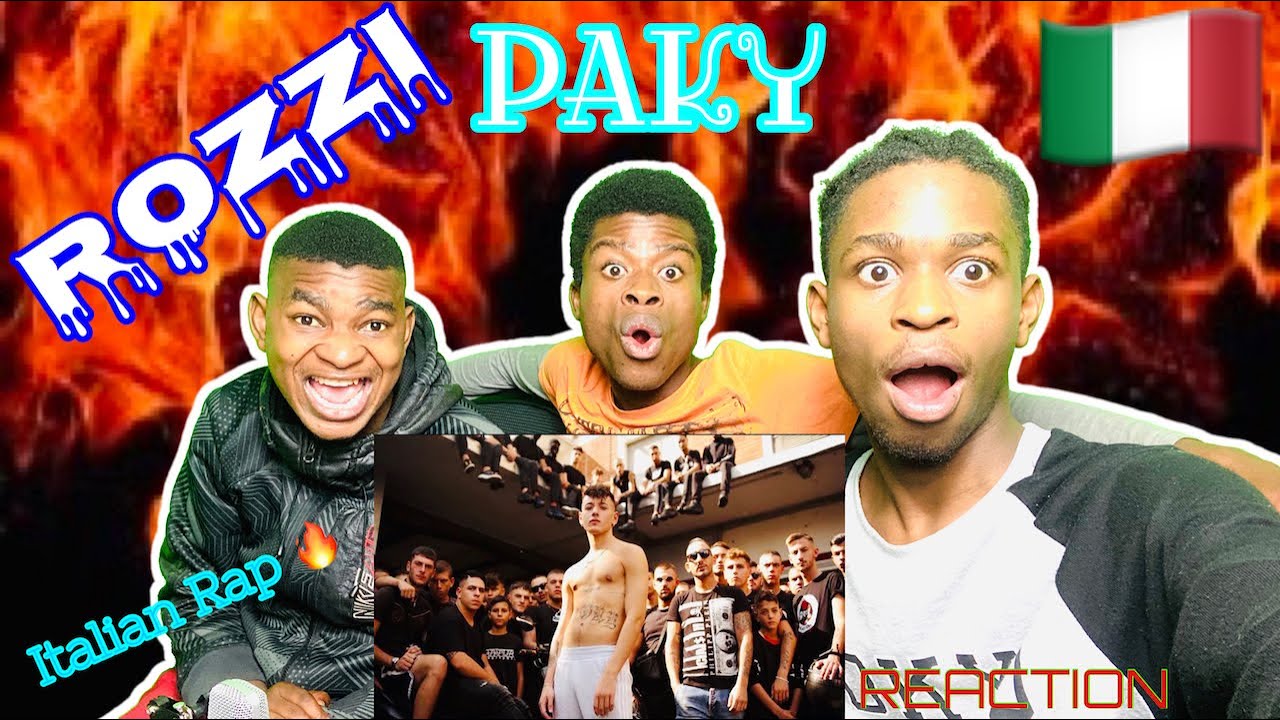 First Time Reacting To Paky - ROZZI (prod. Kermit) - Italian Rap - Reaction!
