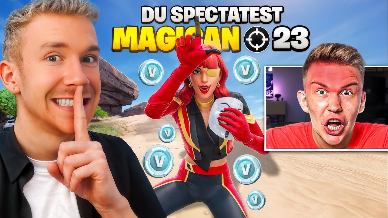 MAGICAN GEHT UNDERCOVER IN KATOOS 1000 VBUCKS CUSTOMS 😍💸