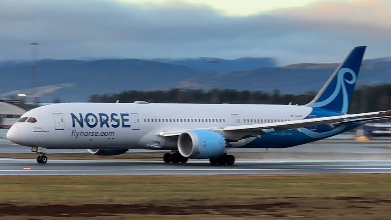Planespotting Oslo Airport 13. December 2025