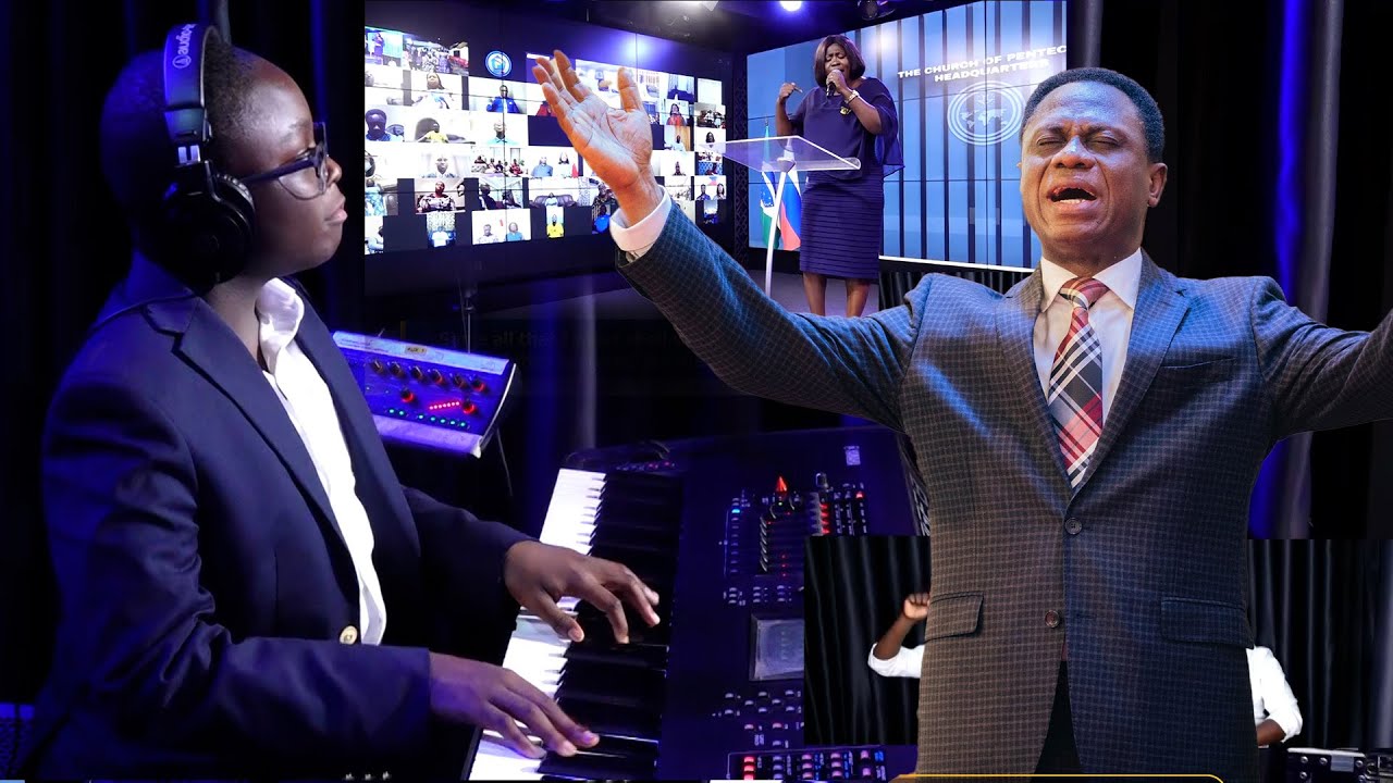 JUDE KOFIE  ON FIRE AT CHAIRMANS EVENING SERVICE AT PENT TV STUDIOUS