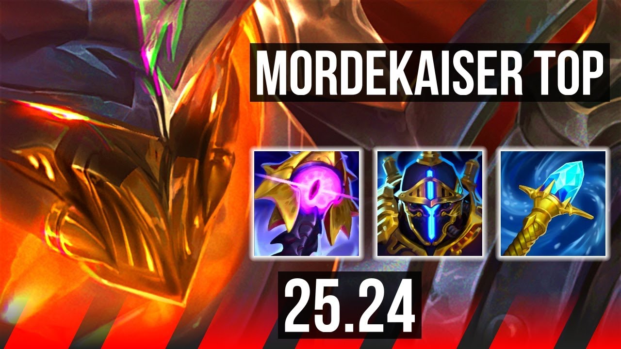 MORDEKAISER vs DR. MUNDO (TOP) | Good KDA: 11/1/1 | KR Diamond | 25.24
