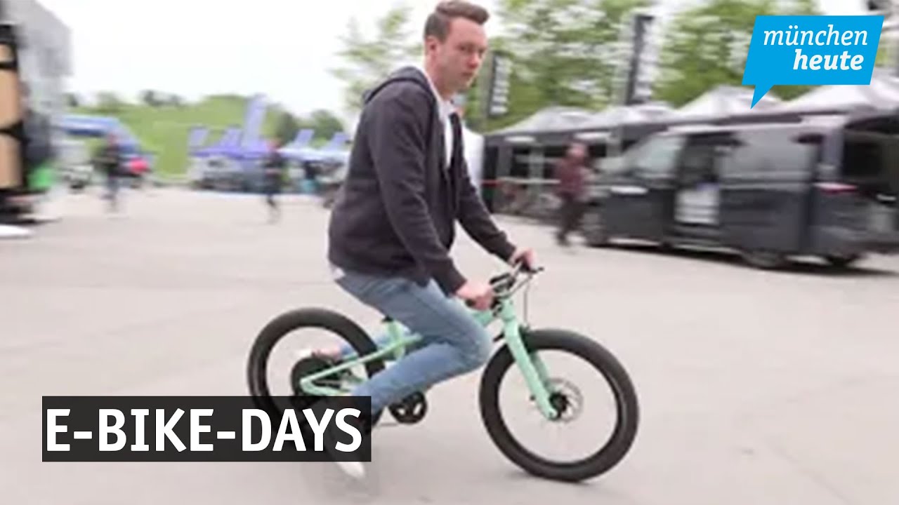 E-Bike-Days – 3-Tage lang gibt es im Olympiapark neue Trends, Tests, Technik und Touren