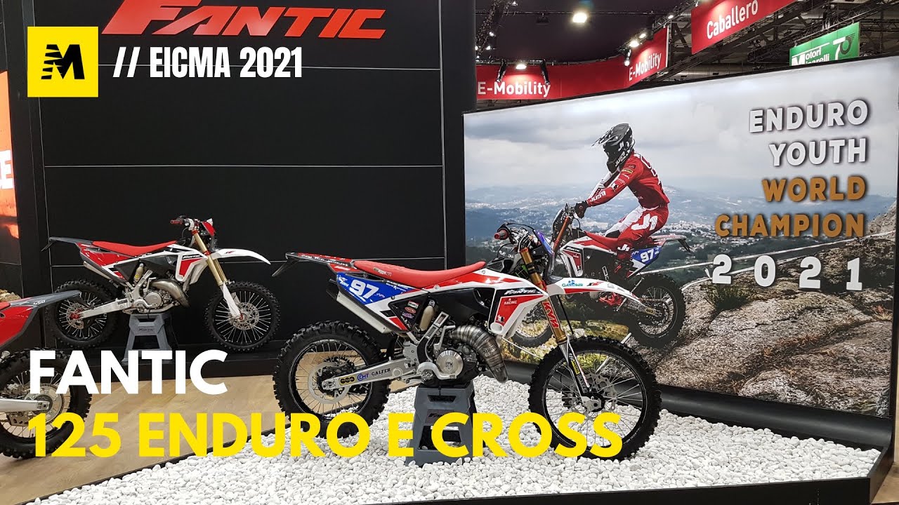 Fantic 125 RACING a EICMA 2021 [ENGLISH SUB]