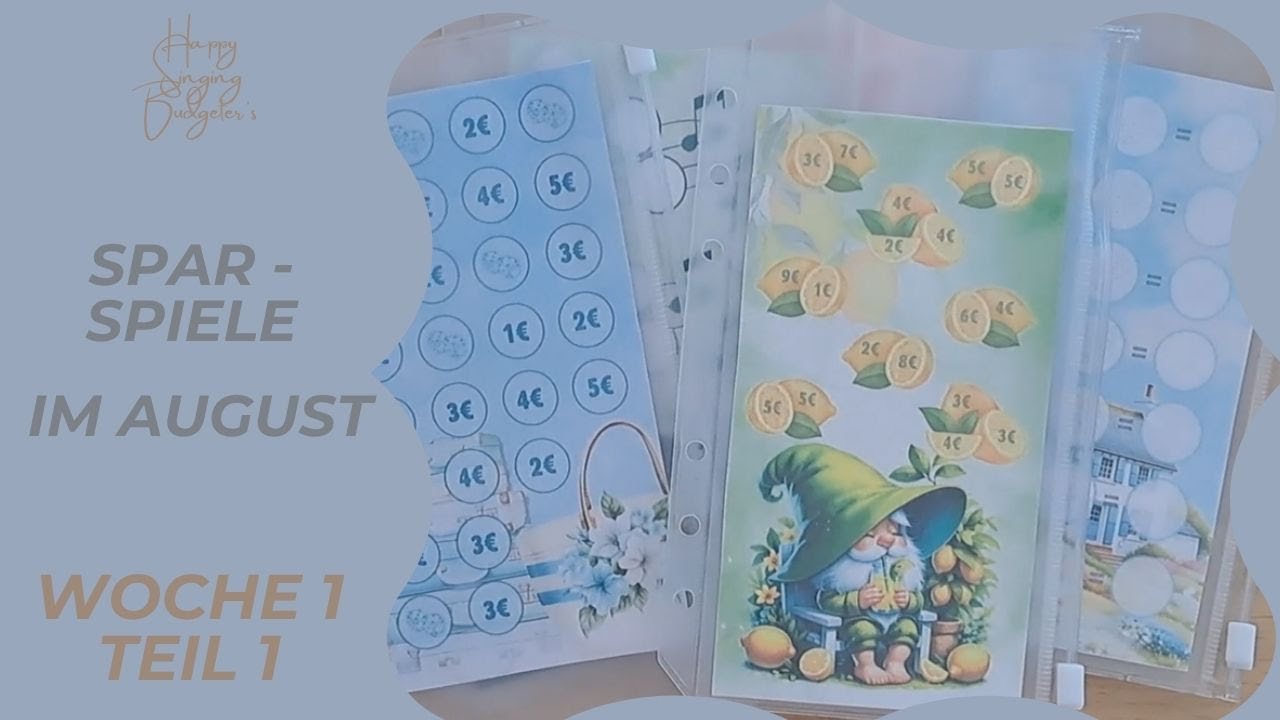 Auf geht's in die Sparspiele im August + neue Spiele ziehen ein