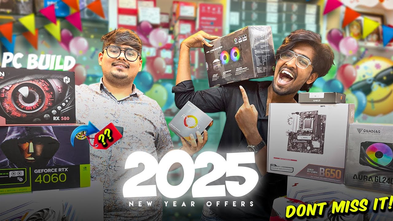 💥Gaming Pc Build for ₹79,999/- | PC Build In Ritchie Street | 2025 New Year Offer😍🔥