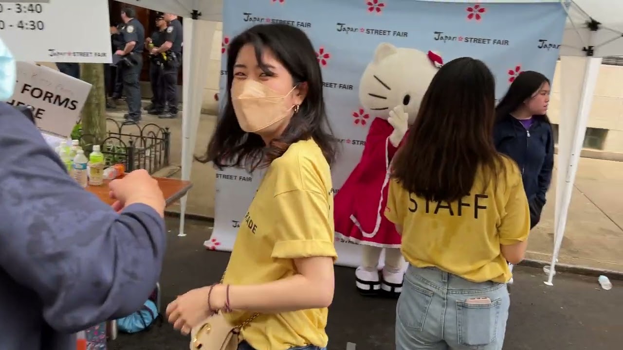 Japan Parade Day Central Park NYC Walking Tour May 14 2022