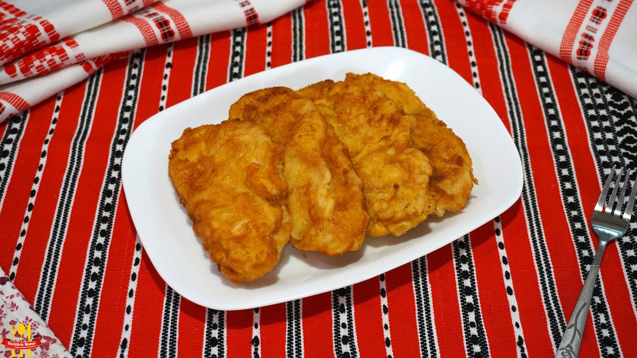 Șnițel din Piept de Pui Pane | Bucătăria Mamei