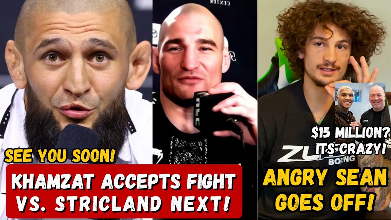 BREAKING! Khamzat Chimaev AGREES to Fight Sean Strickland NEXT; Imavov GOES OFF in HEATED Rant!