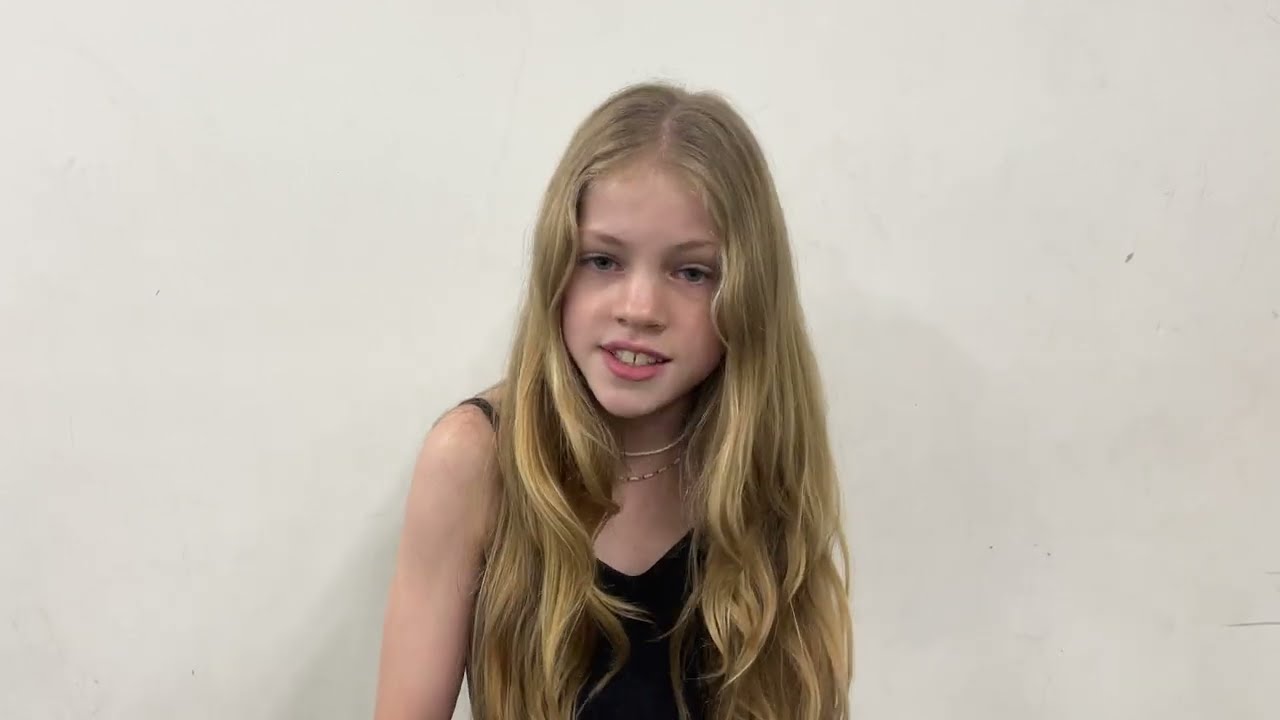 Antoinette Gill - Audition for Little Cosette Les Miserables