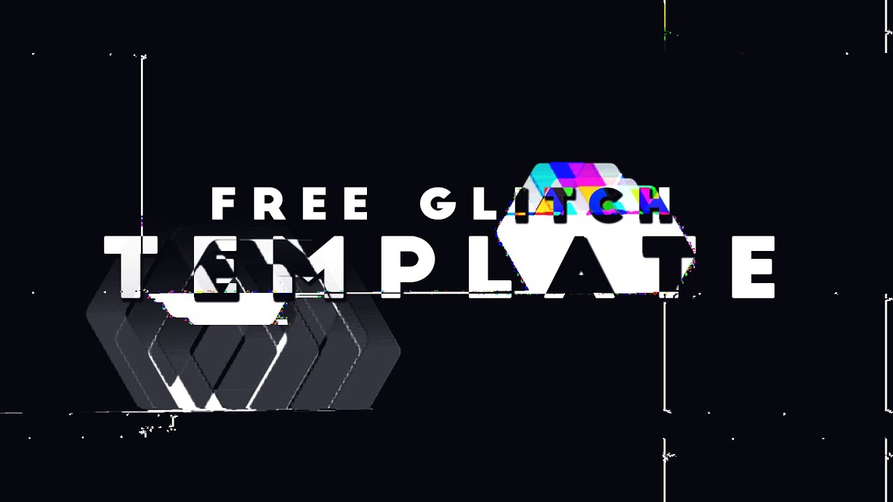 After Effects - Free Glitch Template