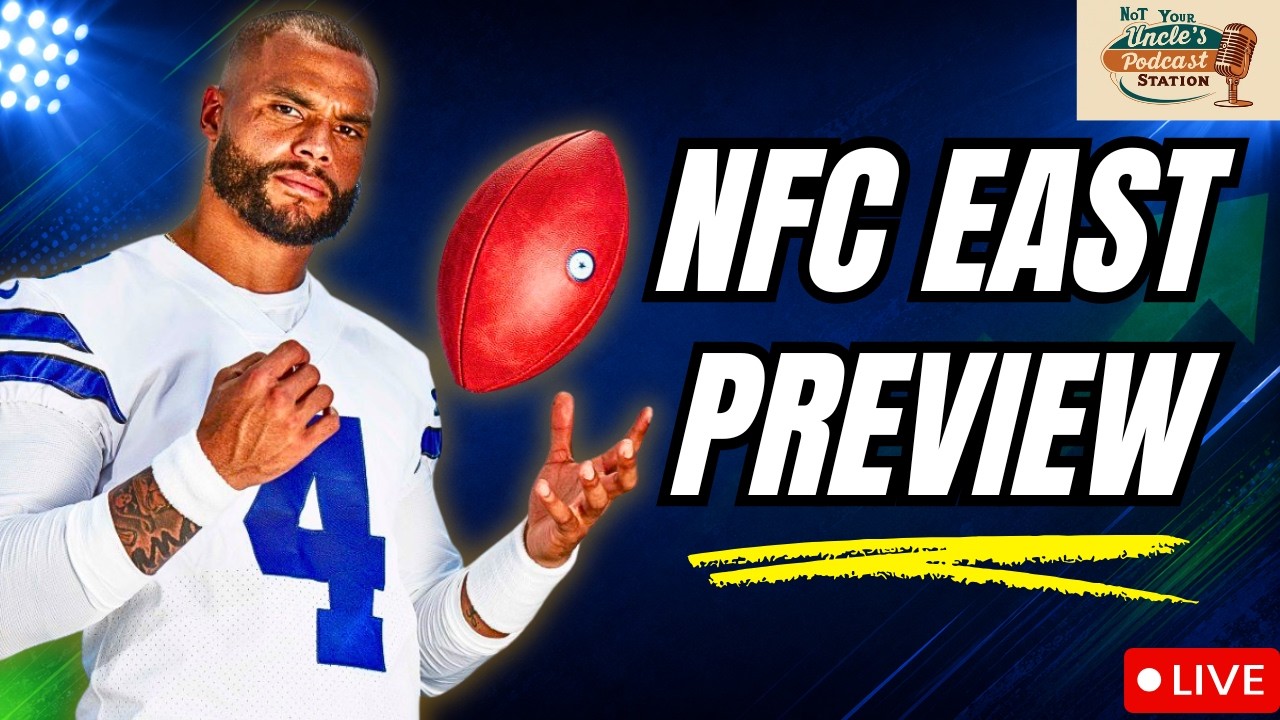 NFC East Preview, Dynasty Buys, AFC Hot Takes, and  Stadium Draft