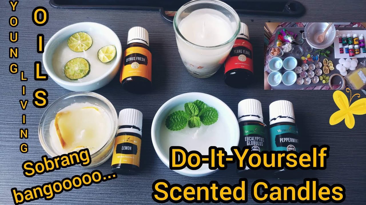 DIY Scented Candles from Young Living Essential Oils