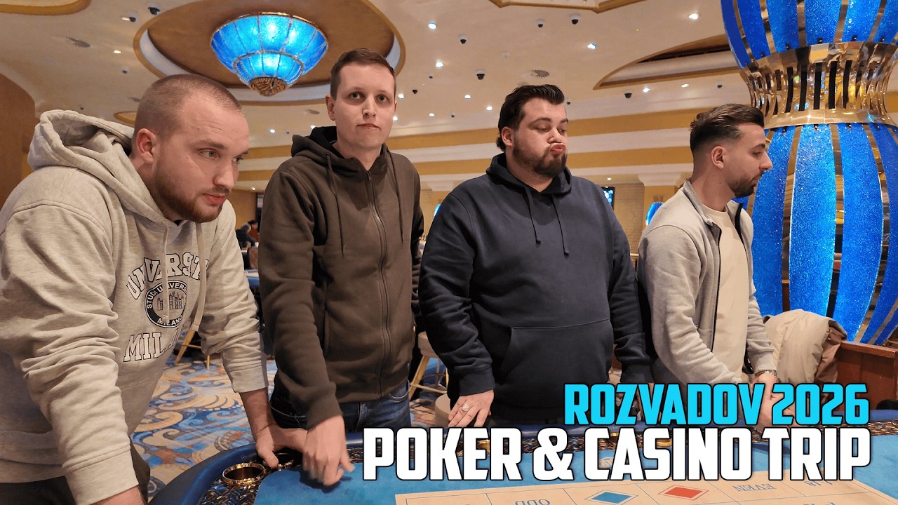 Rozvadov Casino Trip 2026 - Vlog Deel #1