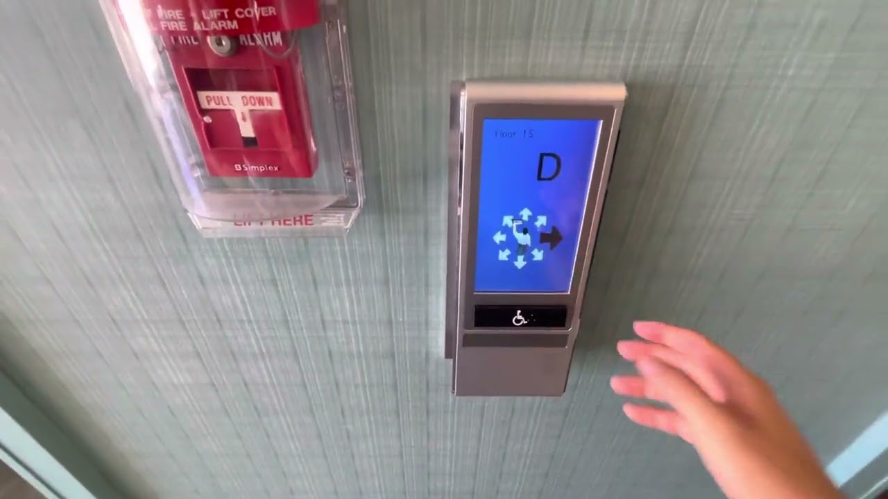 Otis Compass Plus Elevators at Disney's Paradise Pier Hotel, Anaheim CA