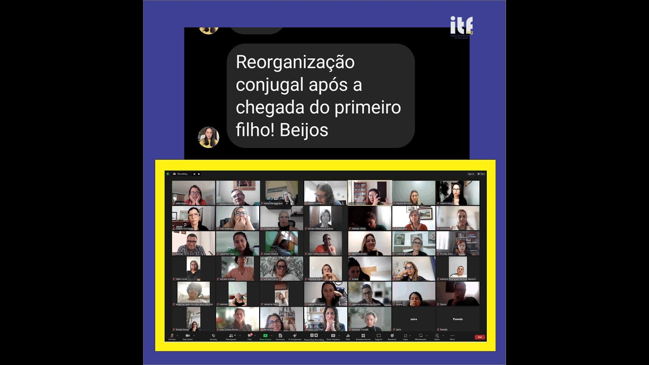 Reorganização conjugal após a chegada do primeiro filho #terapiasistemica #psicoterapiadecasal
