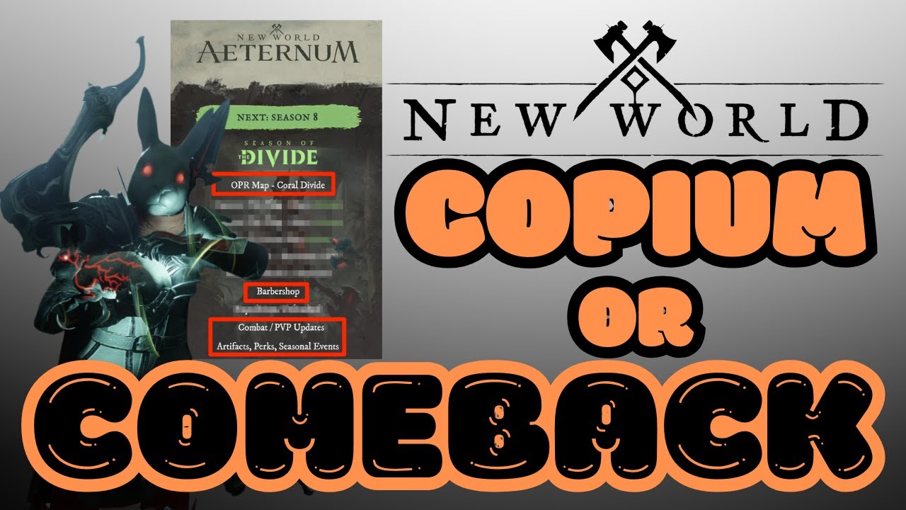 #NewWorld #Aeternum #Season8 Expectations (SPOILER: Better Than Season 7)