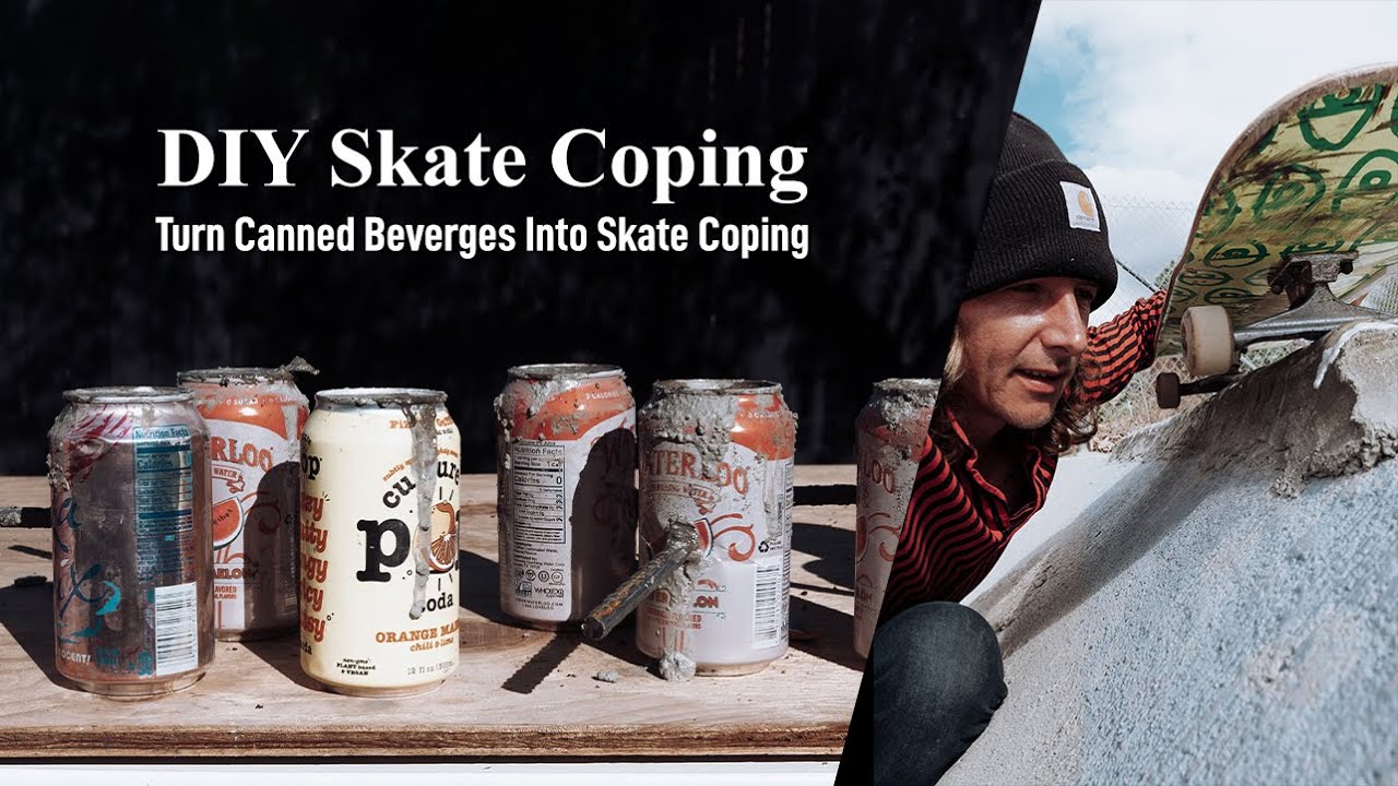 How To DIY Skate Coping (Beer Canned Coping)