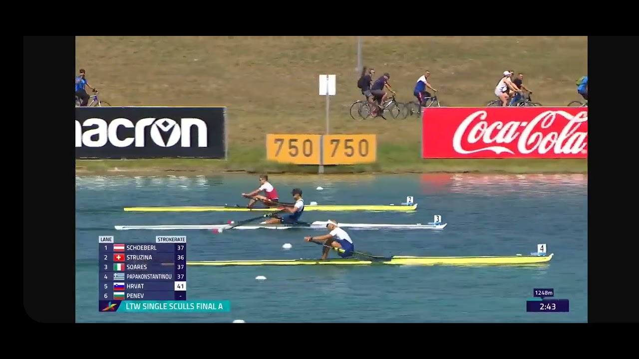 FINAL A LWM single scull - Eurpean Rowing Champioships 2022