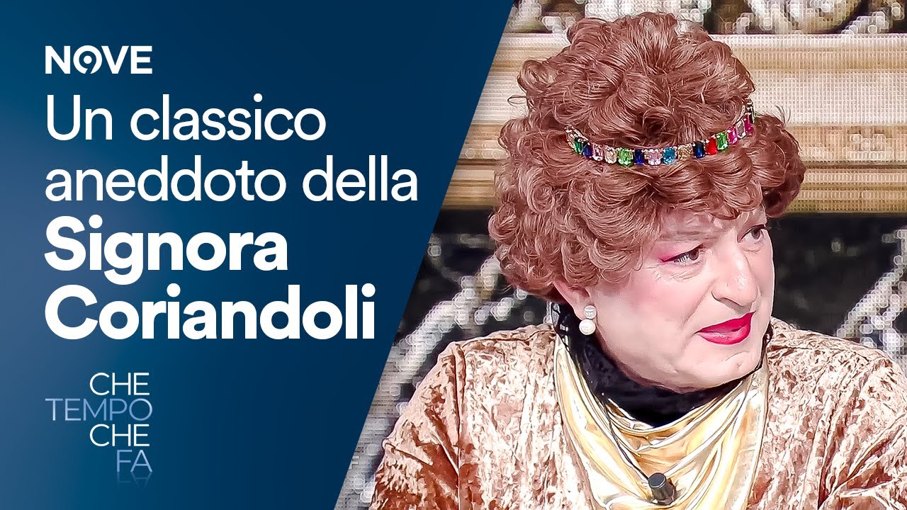 Un classico aneddoto degli amici di Bagnacavallo della Signora Coriandoli | Che tempo che fa