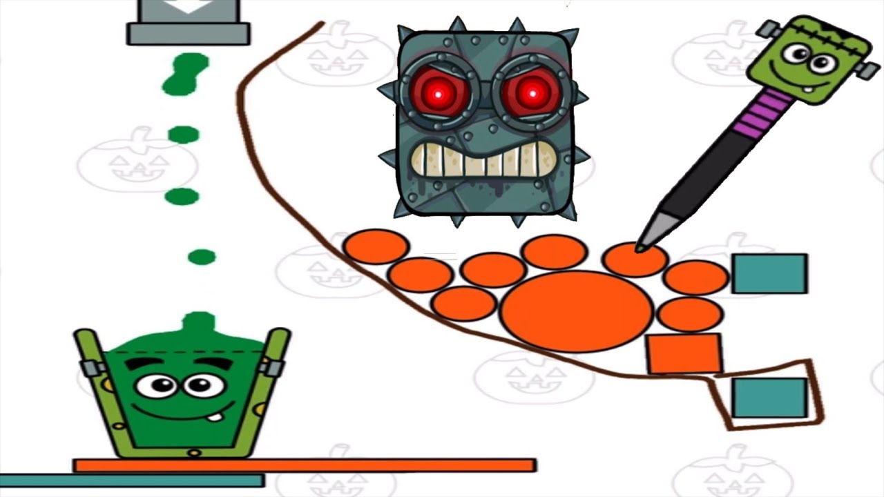 Red Ball 4 Vs Happy Glass - Halloween Glass - Gameplay Walkthrough Level 531 - 540