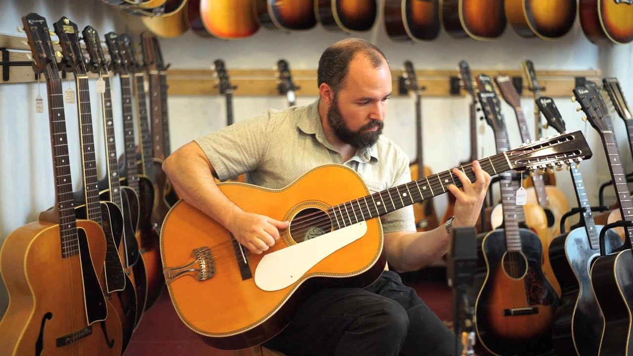 2014 Fraulini Francesca Leadbelly Model 12 String Acoustic Guitar at Retrofret Vintage Guitars