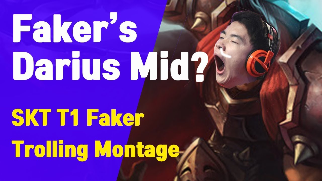 Faker Darius Mid is Coming! - Faker Mid&Support Montage #1 | 페이커 미드 서폿 하이라이트