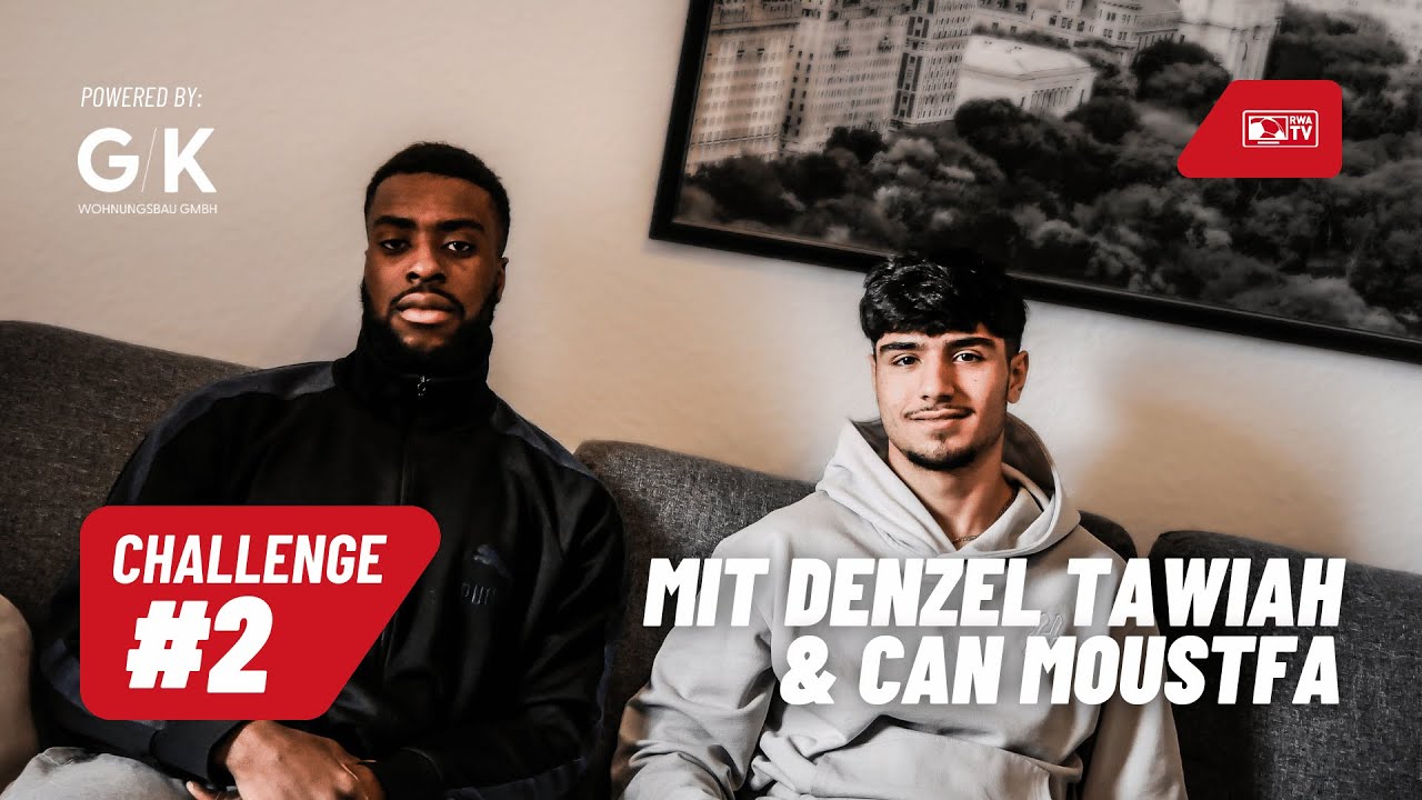 Denzel & Can: Wie gut kennen sie sich? | Challenge #2 auf RWA.TV!