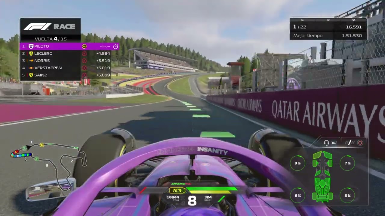 f1 24 modo carrera belgica #15