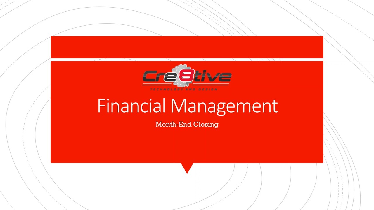 Epicor ERP: Month-End Closing Guide