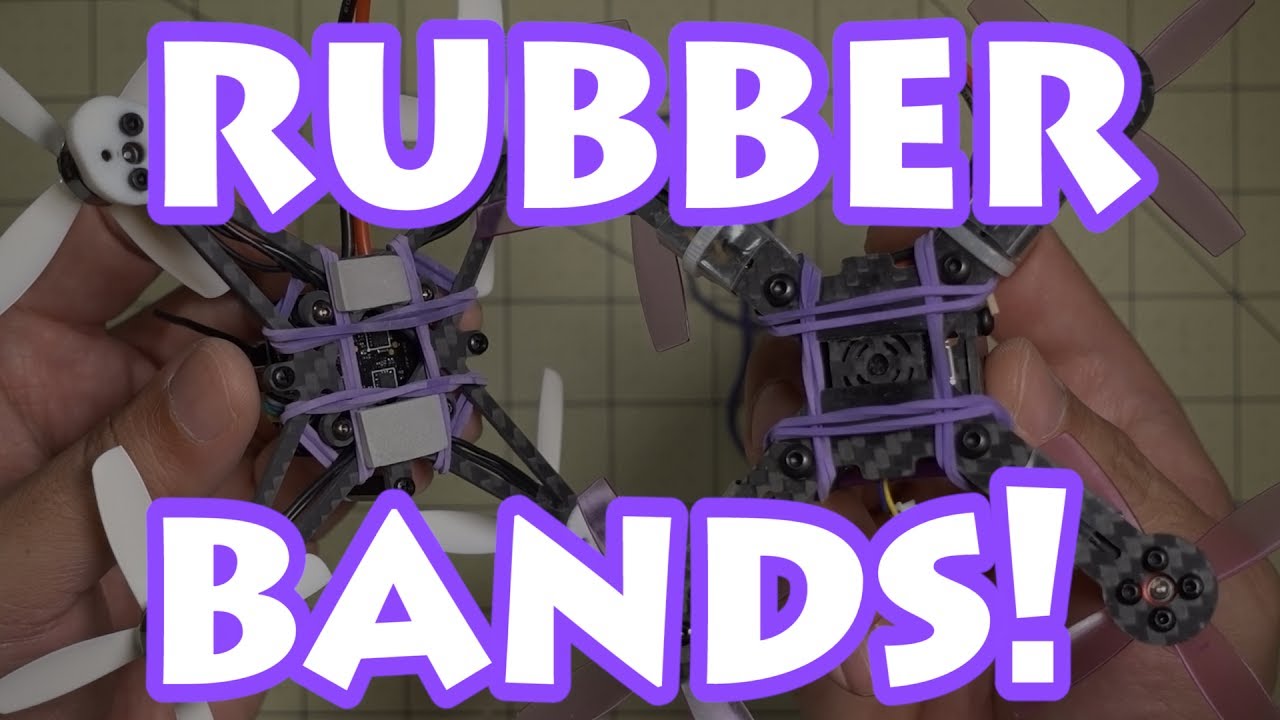 (Rubber Band Tutorial) 🧵 How I Secure My Lipos 🔋👍
