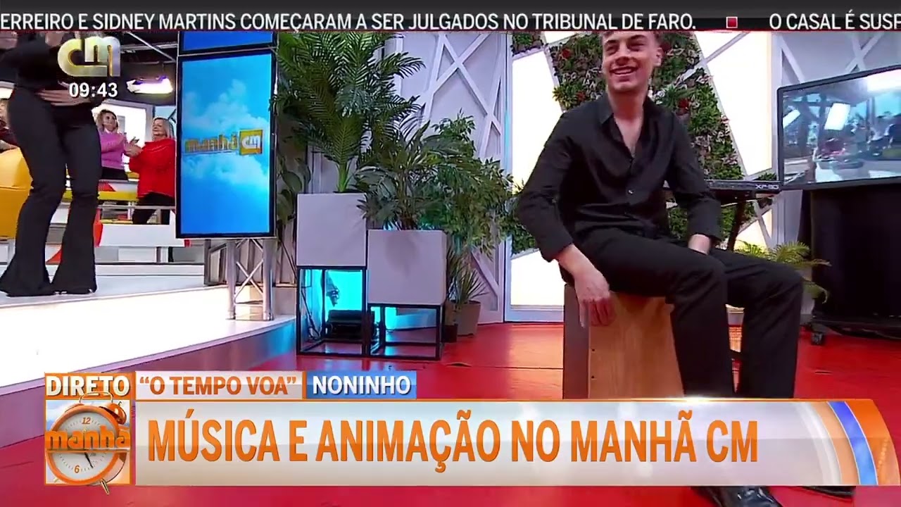 Noninho Navarro - O Tempo Voa - Manhãs CM - CMTV